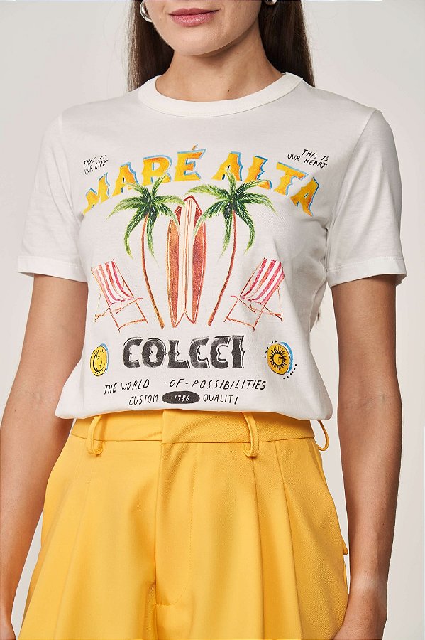 CAMISETA COLCCI OFF SHELL