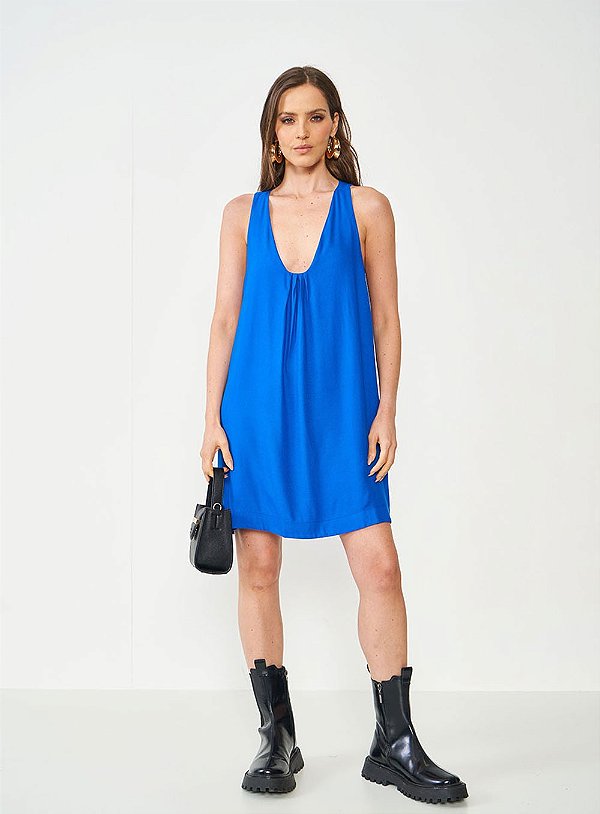 VESTIDO COLCCI AZUL ULTRA BLUE