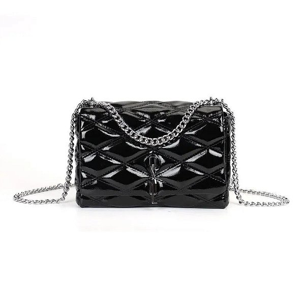 BOLSA SANTA LOLLA GLOSSY PRETO 2 PRETO