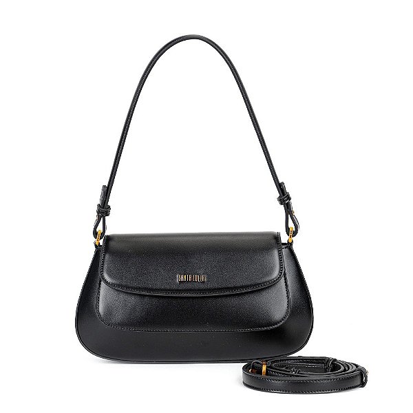 BOLSA SANTA LOLLA SOFT PRETO PRETA