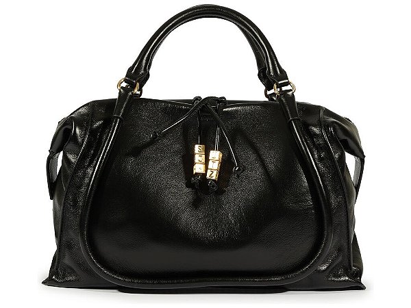 BOLSA SCHUTZ JESS MEDIA PRETA PRETO