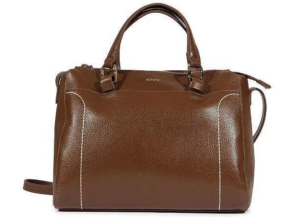 BOLSA SCHUTZ HANNAH MARRON MARROM