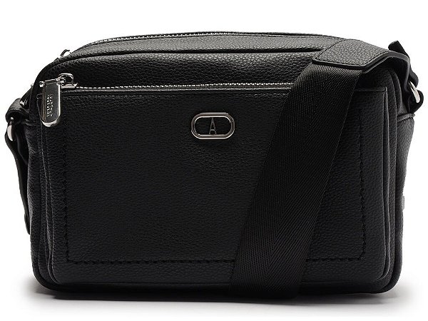 BOLSA ANA CAPRI TIRACOLO MEDIA FLOATER GORGURAO PRETO