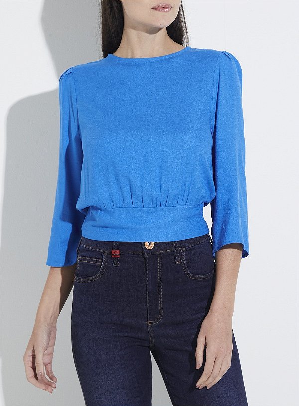 BLUSA FORUM AZUL DIAZUR