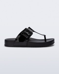 CHINELO MELISSA CLOSE FLIP FLOP - PRETO