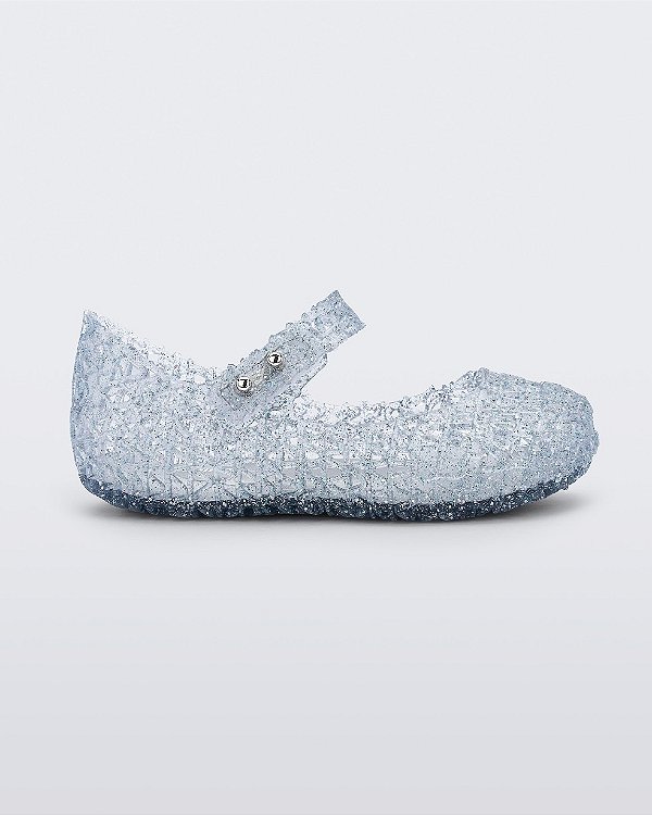 SAPATILHA MINI MELISSA CAMPANA GLITTER - VIDRO