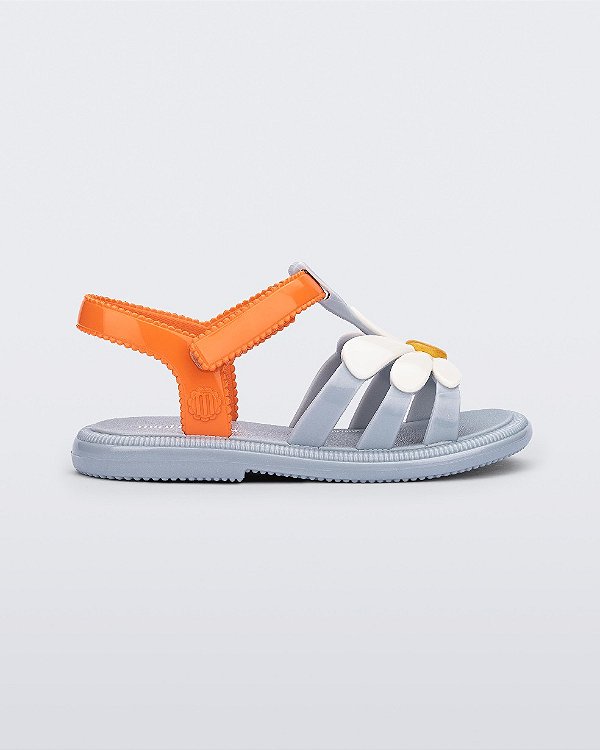 SANDALIA MINI MELISSA BB - AZUL LARANJA