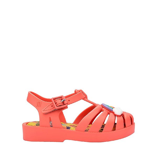 SANDÁLIA MINI MELISSA POSSESSION + PLAYDOH VERMELHO
