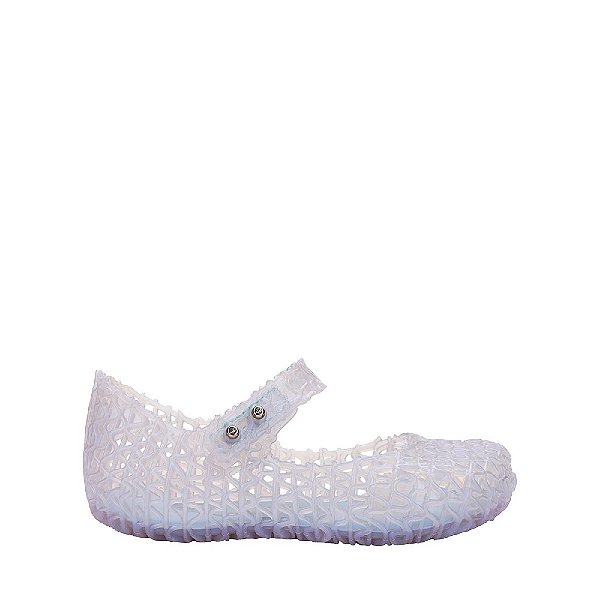 SANDÁLIA MINI MELISSA CAMPANA PAPEL -  GLITTER