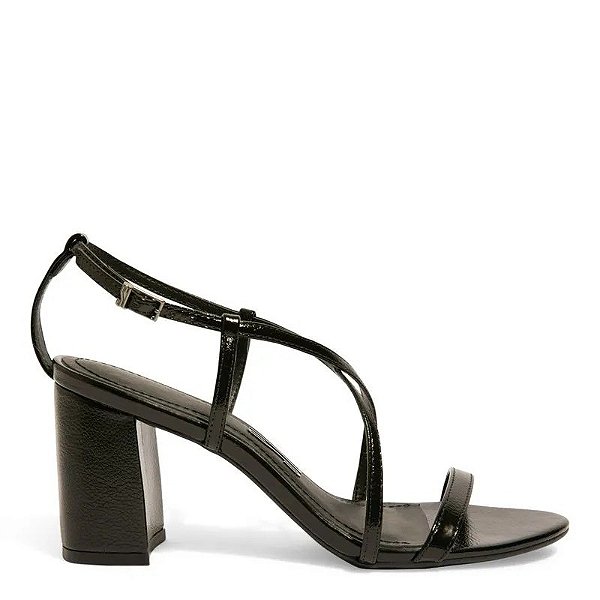 SALTO SANTA LOLLA BLOCO METALLIC SOFT-PRETO