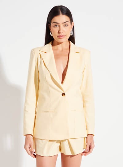 BLAZER FORUM BEGE WOOL