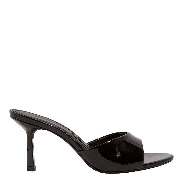 MULE SANTA LOLLA VERNIZ GLOSSY - PRETO