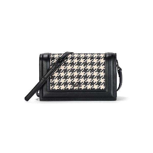 BOLSA SANTA LOLLA TRAMADO - PRETO