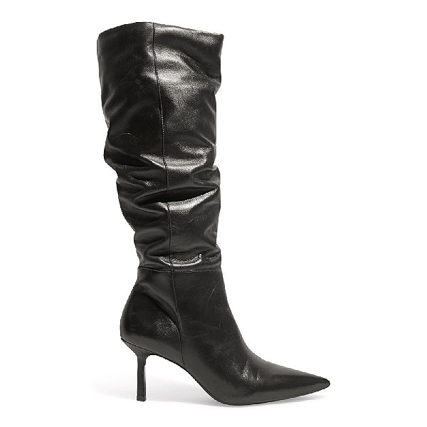 BOTA SANTA LOLLA COURO PELICA CANO ALTO - PRETO