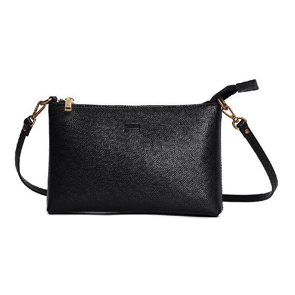 CLUTCH SANTA LOLLA RISCO PRETO
