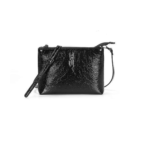 BOLSA SANTA LOLLA GLOSSY PRETO