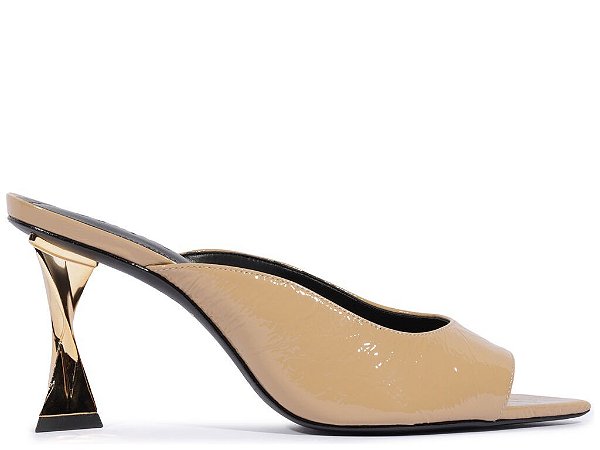 SANDALIA SALTO SCHUTZ MEDIO COURO LIGHT NUDE