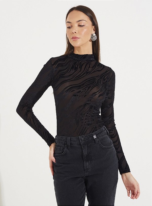 BLUSA FORUM PRETO