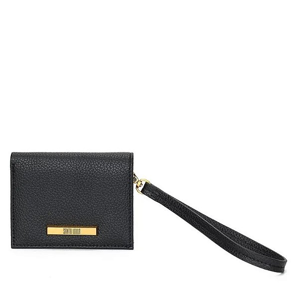 CARTEIRA SANTA LOLLA FLOATER PRETO PRETO