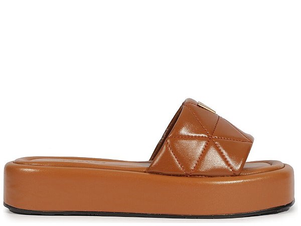 SANDALIA SCHUTZ COMP SPECIAL MOM CAMEL