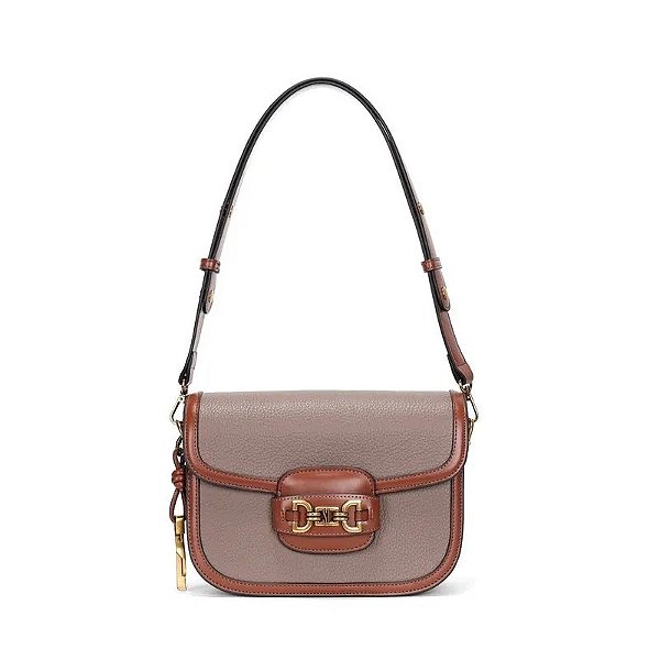 BOLSA SANTA LOLLA FLOATER ALCA DE OMBRO CINZA