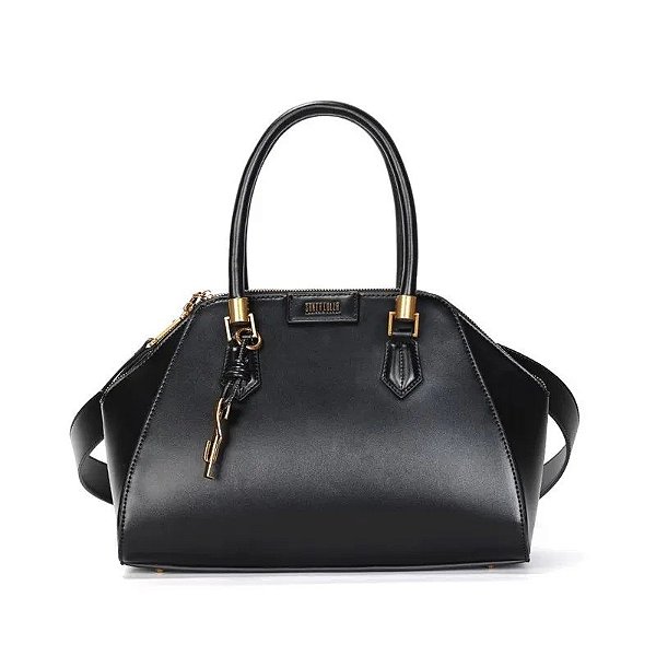 BOLSA SANTA SOFT ALCA DUPLA PRETO