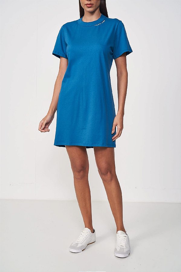 VESTIDO COLCCI SPORT AZUL ALAIN