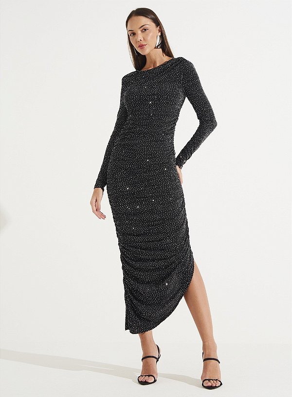 VESTIDO METALIZADO VARIANTE F 77