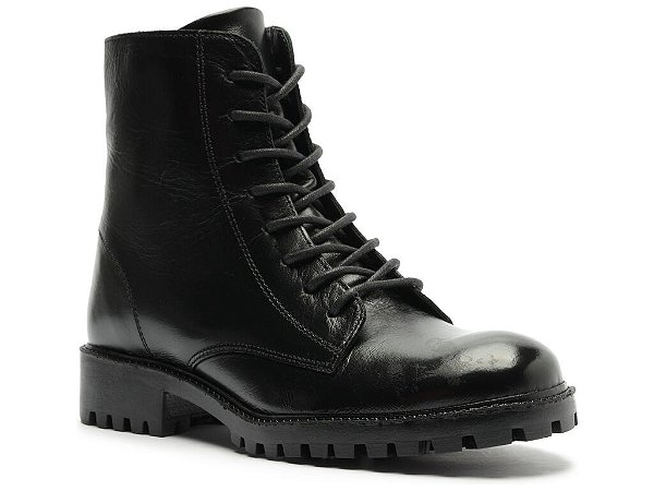 BOTA ANA CAPRI COURO PRETO