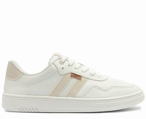 TENIS ANACAPRI LISTRA DUPLA BRANCO E ROSA