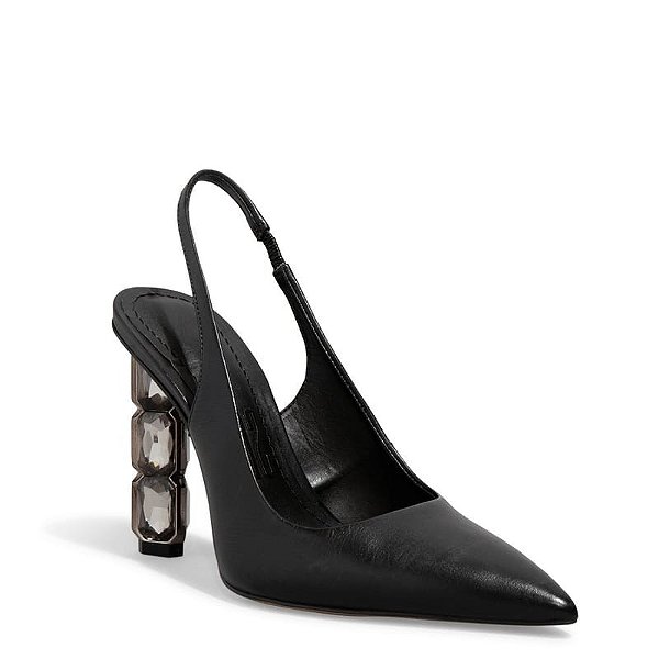 SCARPIN SANTA LOLLA COURO CONFORT PRETO