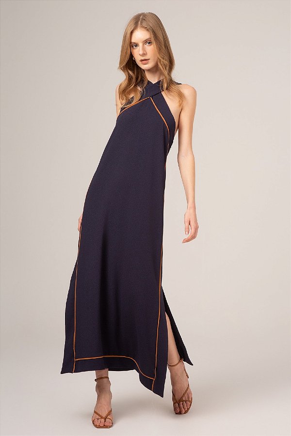 VESTIDO SLYWEAR AZUL REFLECTING POND