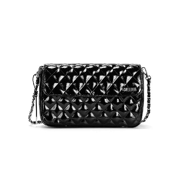 BOLSA SANTA LOLLA GLOSSY PRETO