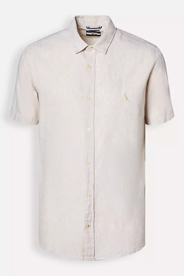 CAMISA RESERVA MC LINHO PIENZA NATURAL