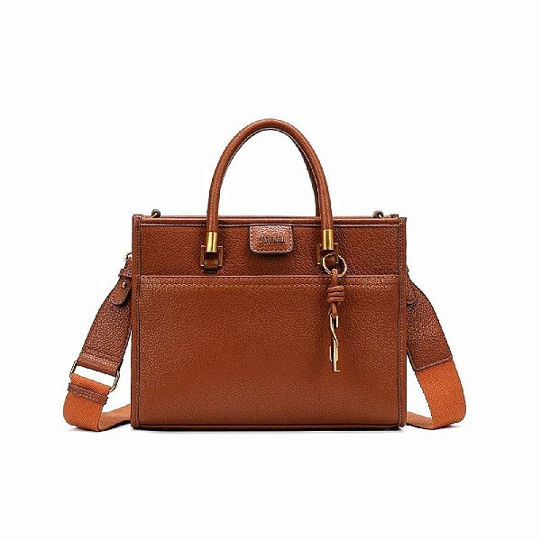 BOLSA TOTE SANTA LOLLA FLOATER ALÇA DUPLA SOFT SAFARI