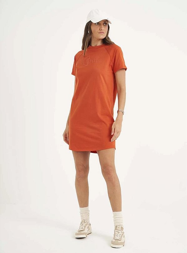 VESTIDO COLCCI LARANJA BAJA