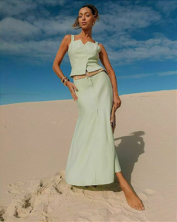 SAIA KARMANI TWILL NESGA C/ CINTO RÚSTICO