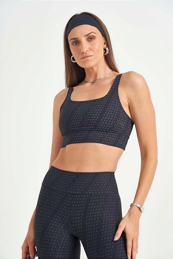TOP COLCCI SPORT- PRETO