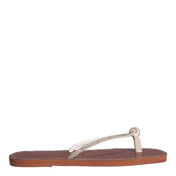 RASTEIRA SANTA LOLLA BICO QUADRADO BRILHO PRATA