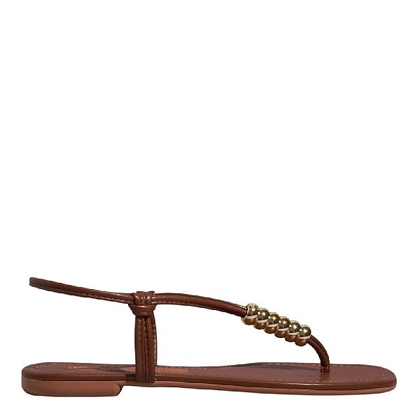 RASTEIRA SANTA LOLLA NAPA SOFT MARROM BICO QUADRADO