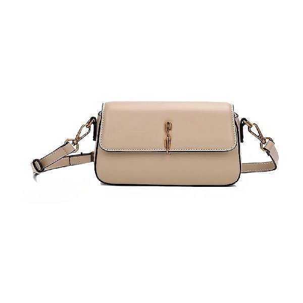 BOLSA SANTA LOLLA SOFT BEGE TRANSVERSAL