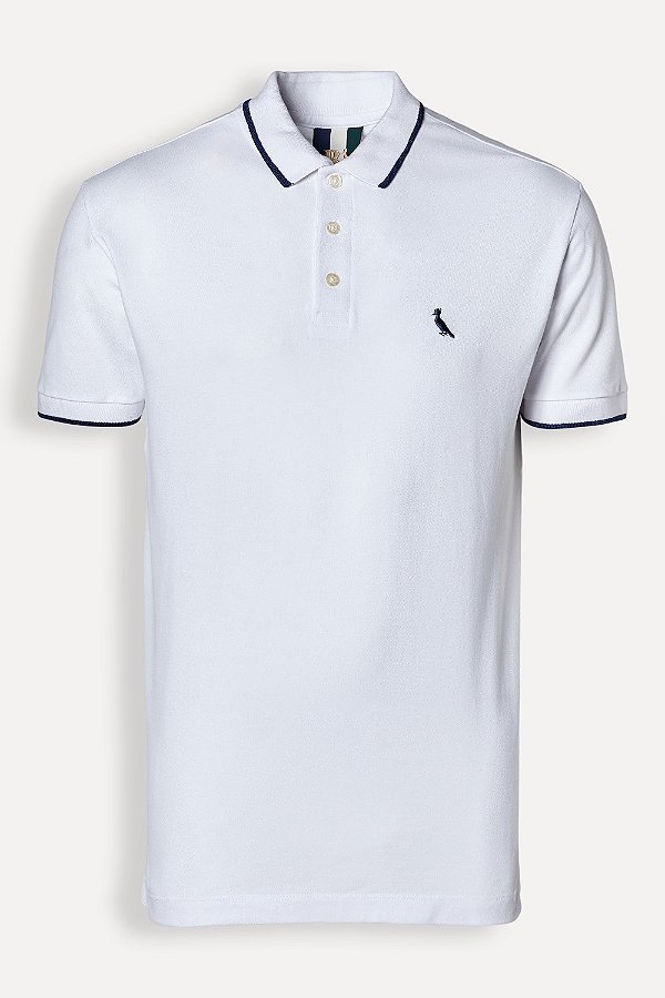 POLO ENXUTO FRISO UNICO RESERVA BRANCO