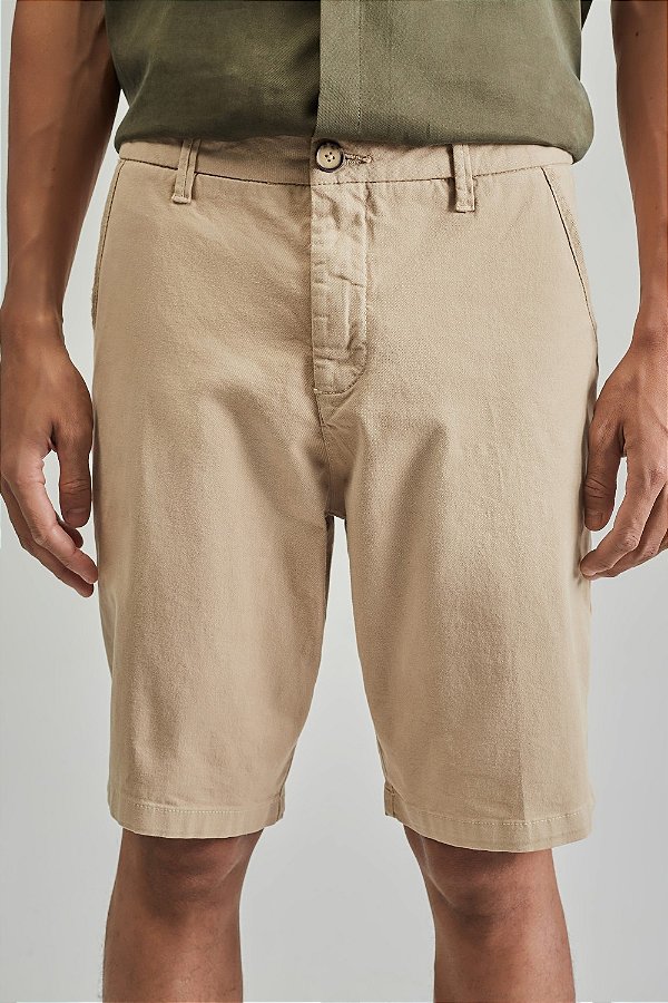 BERMUDA CASUAL IRON RESERVA GENGIBRE