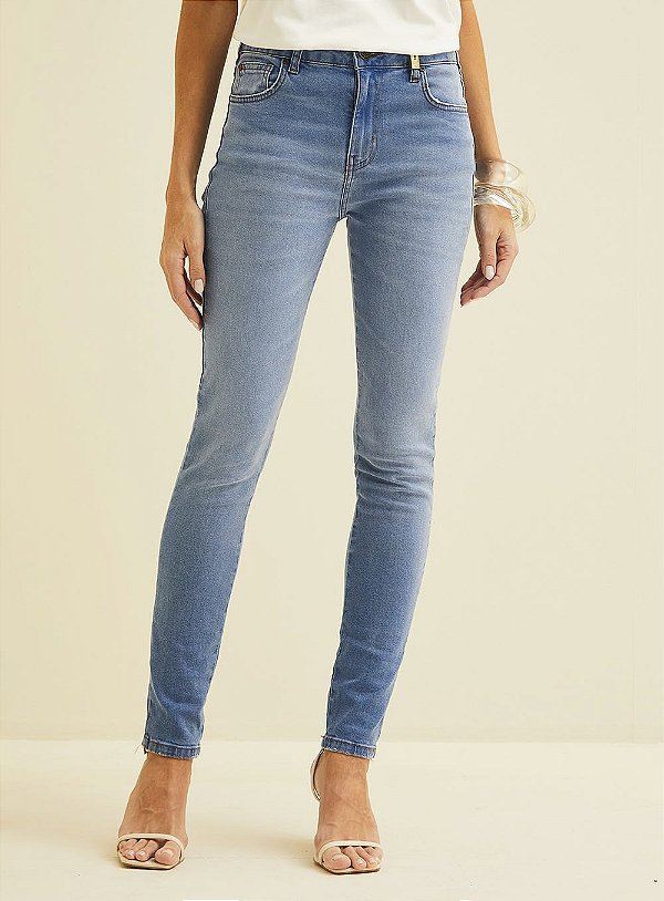 CALCA JEANS FORUM MARISA 2 CIGARRETE INDIGO