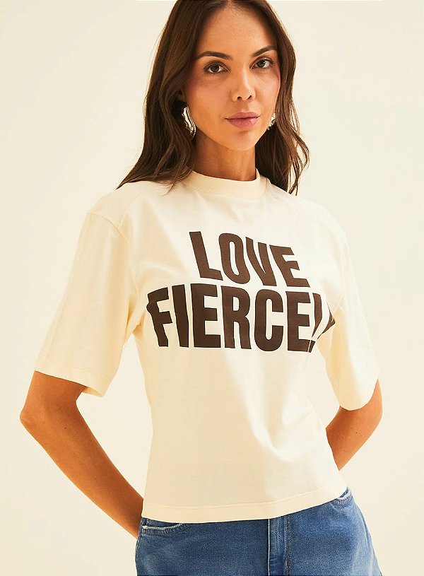 CAMISETA FORUM BEGE AFFOGATO