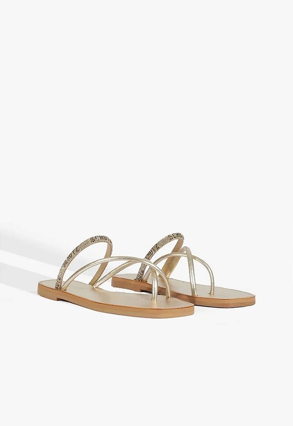 SANDÁLIA RASTEIRA SCHUTZ DOURADA