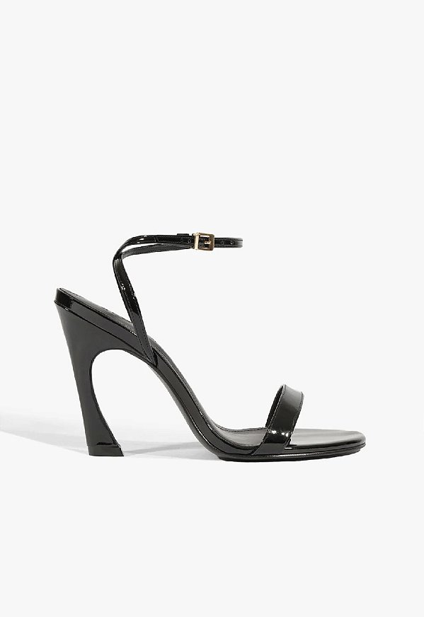 SANDÁLIA SCHUTZ LEXI COURO PRETA