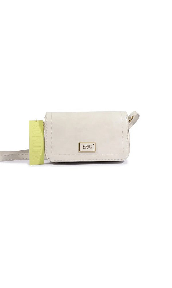 BOLSA TIRACOLO SCHUTZ PEQUENA NAPA MADRID OFF WHITE