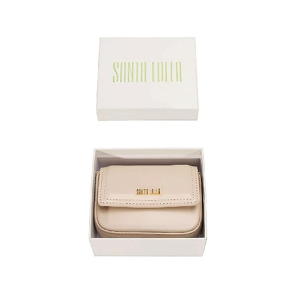 BOLSA COM CAIXA TRANSVERSAL SANTA LOLLA SOFT OFF WHITE