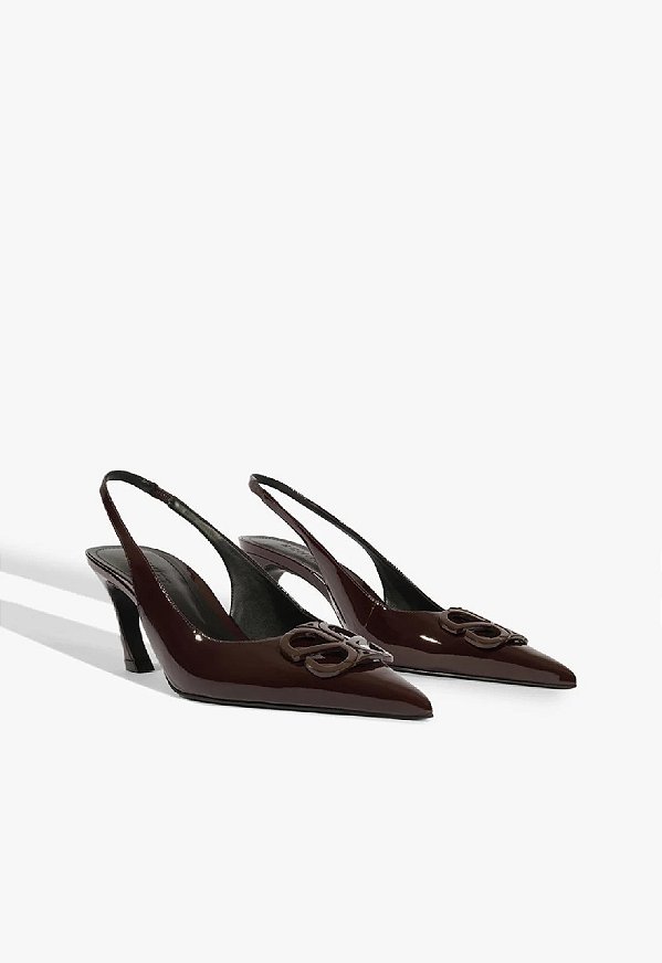 SCARPIN SLINGBACK SCHUTZ LEXI VERNIZ VINHO
